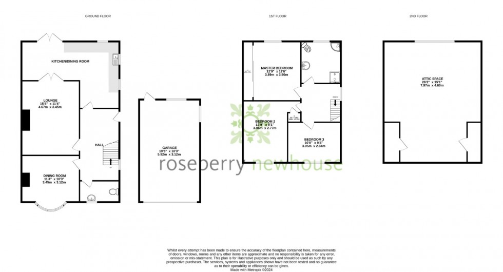 Floorplan for High Lane, Maltby