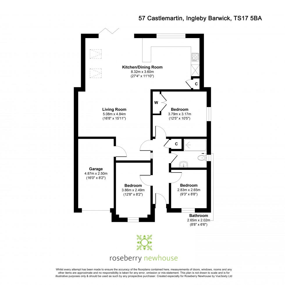 Floorplan for Ingleby Barwick, Thornaby