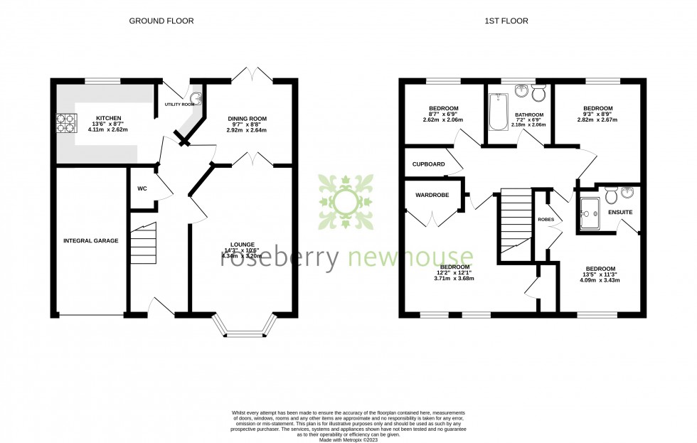 Floorplan for Ingleby Barwick, Thornaby