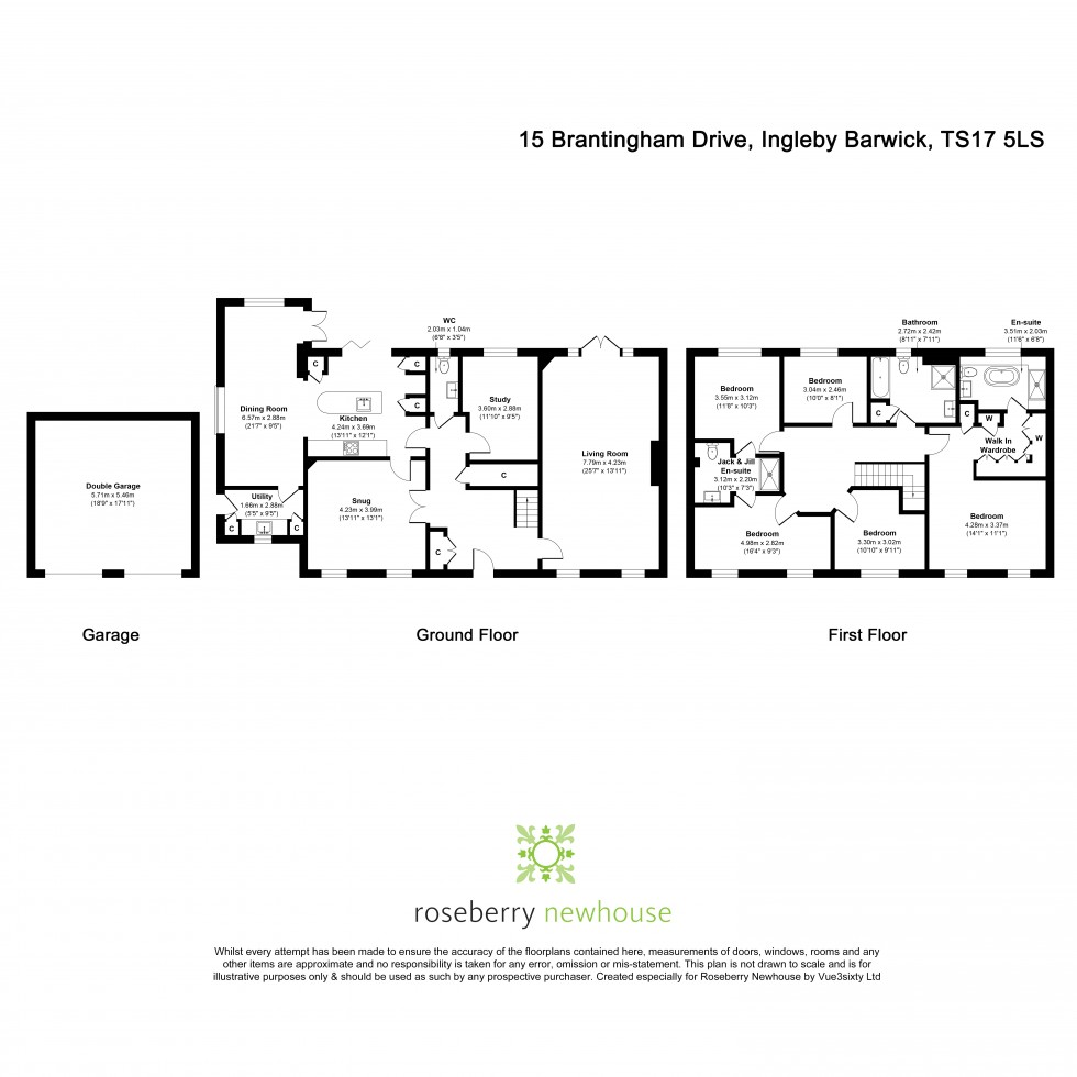 Floorplan for Ingleby Barwick, Thornaby