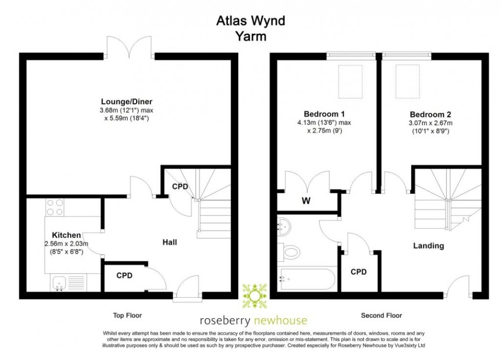 Floorplan for Yarm, Stockton On Tees