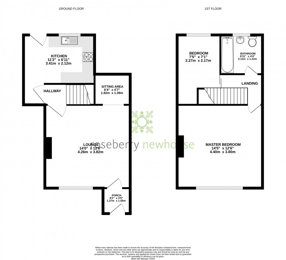 Floorplan for Maltby, Middlesbrough