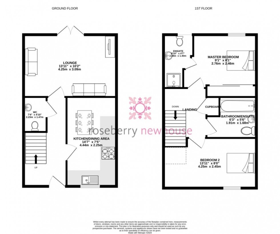 Floorplan for Hurworth Moor, Darlington