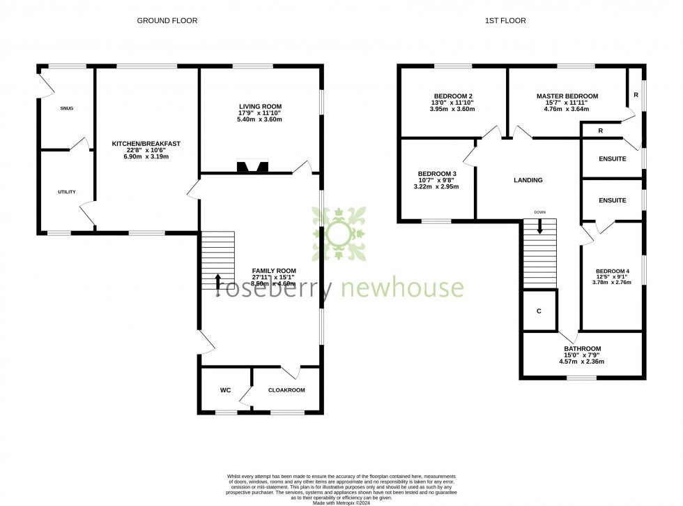 Floorplan for Skutterskelfe, Huton Rudby