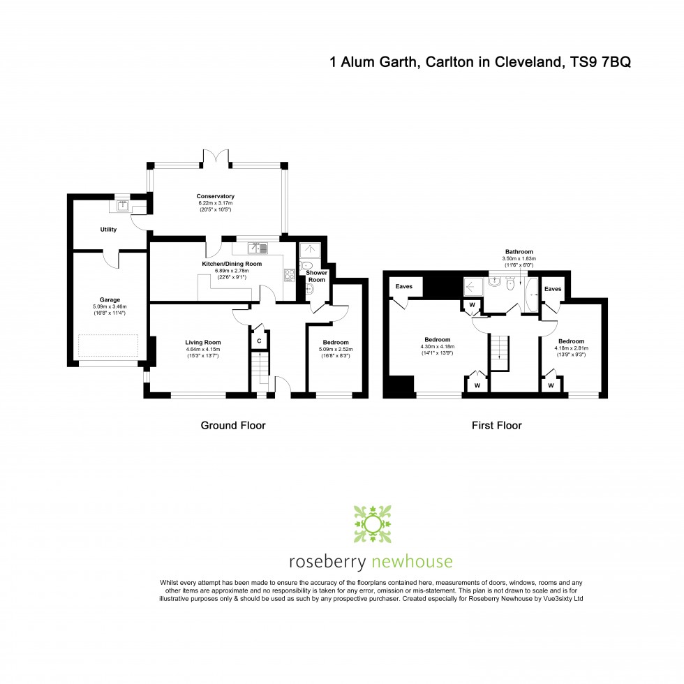 Floorplan for Carlton In Cleveland, North Yorkshire