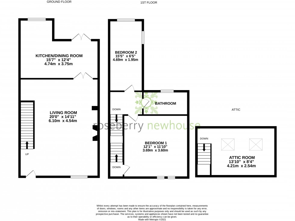 Floorplan for Swainby, Northallerton