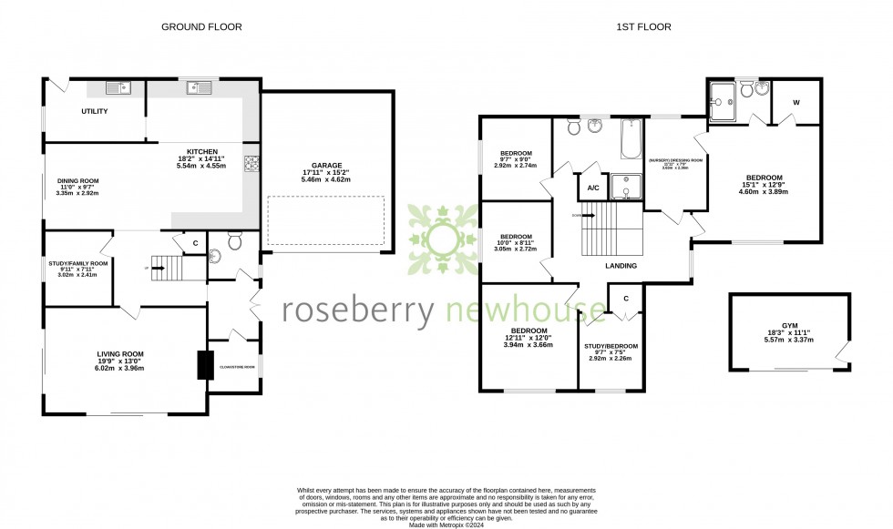 Floorplan for Great Broughton, North Yorkshire