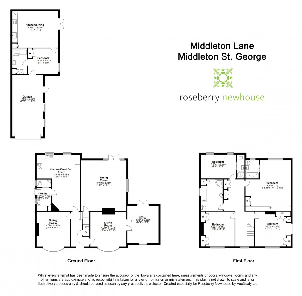 Floorplan for Middleton St. George, Darlington