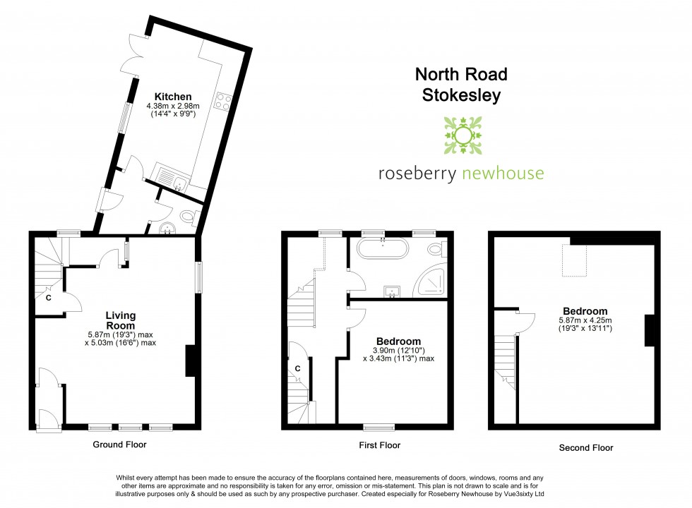 Floorplan for Stokesley, Middlesbrough