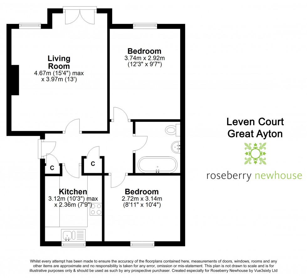 Floorplan for Great Ayton, Middlesbrough