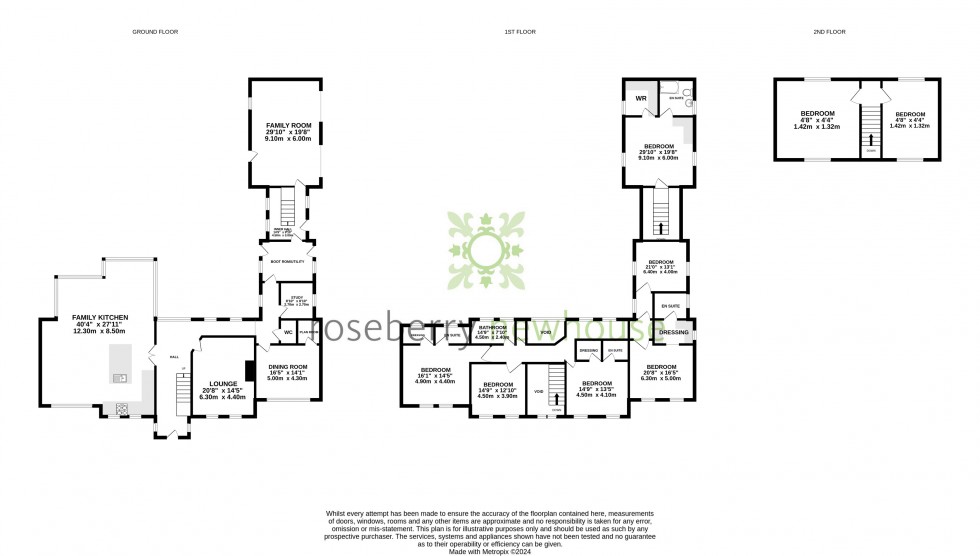 Floorplan for Nunthorpe, North Yorkshire