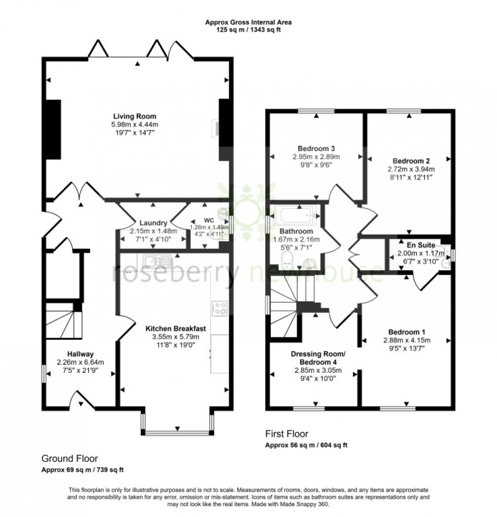 Floorplan for Stokesley, Middlesbrough