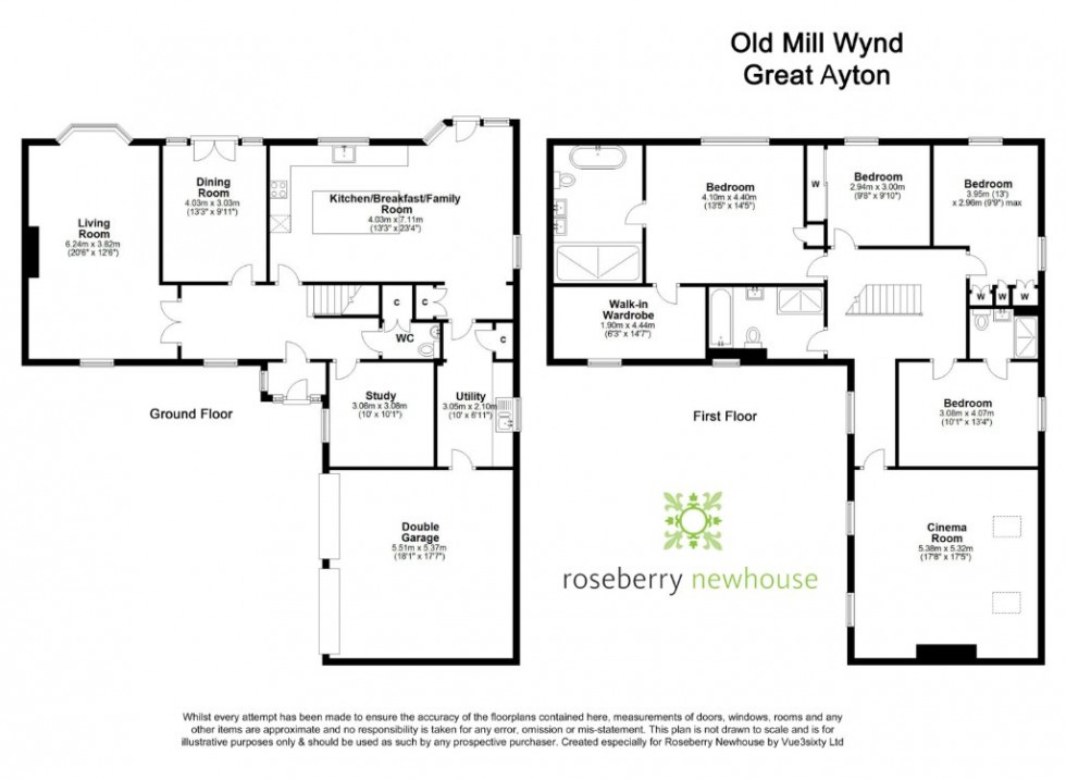 Floorplan for Great Ayton, North Yorkshire