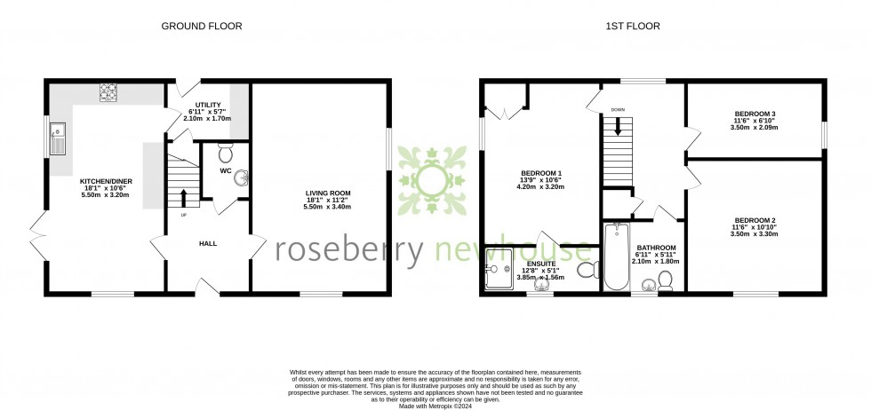 Floorplan for Stokesley, Middlesbrough, North Yorkshire