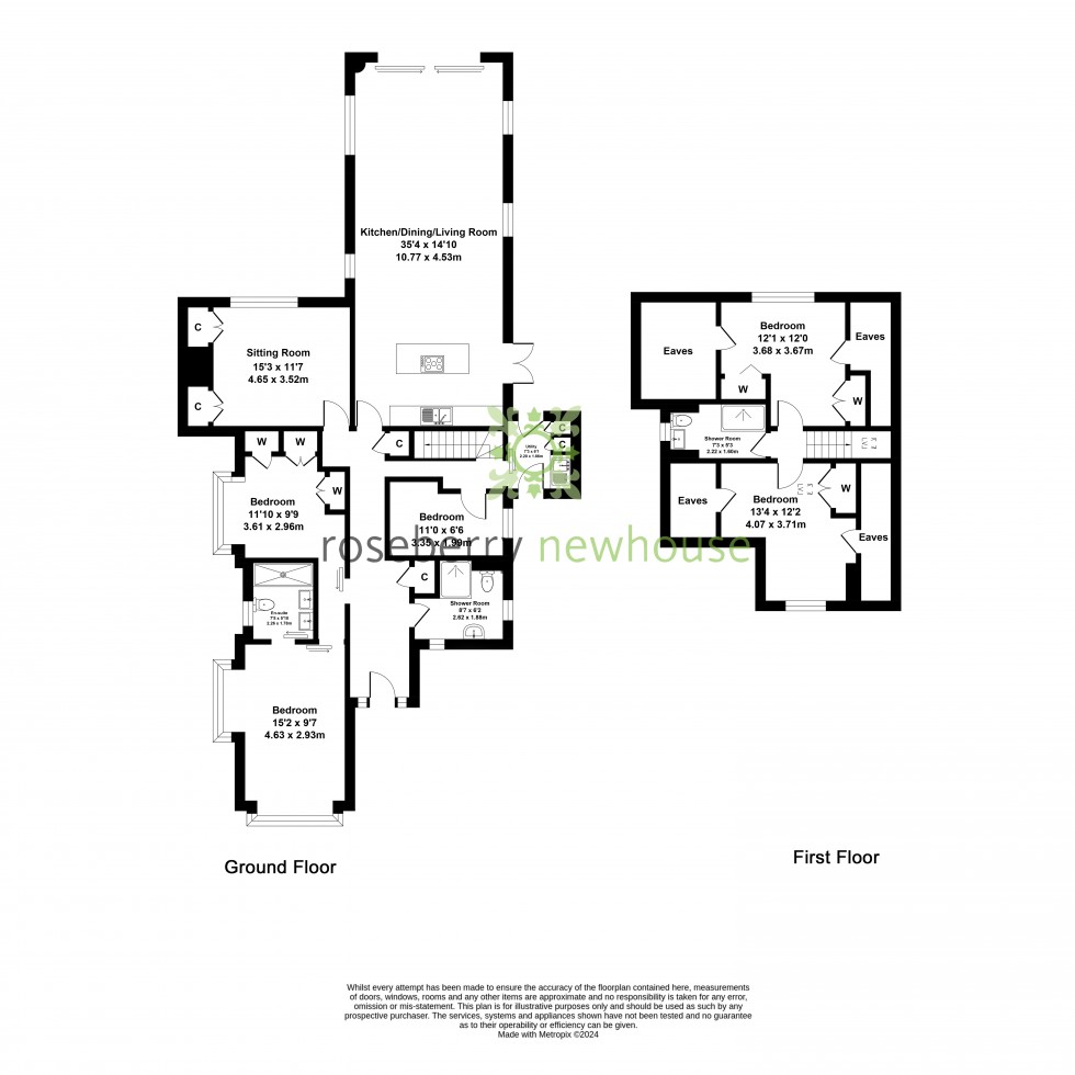 Floorplan for Nunthorpe, Middlesbrough, North Yorkshire