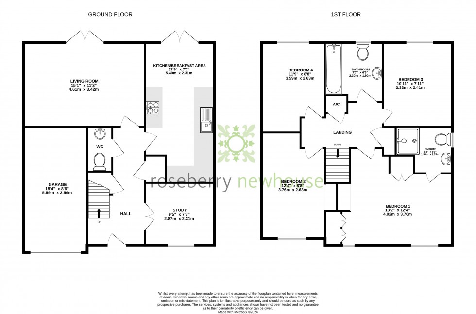 Floorplan for Stokesley, North Yorkshire