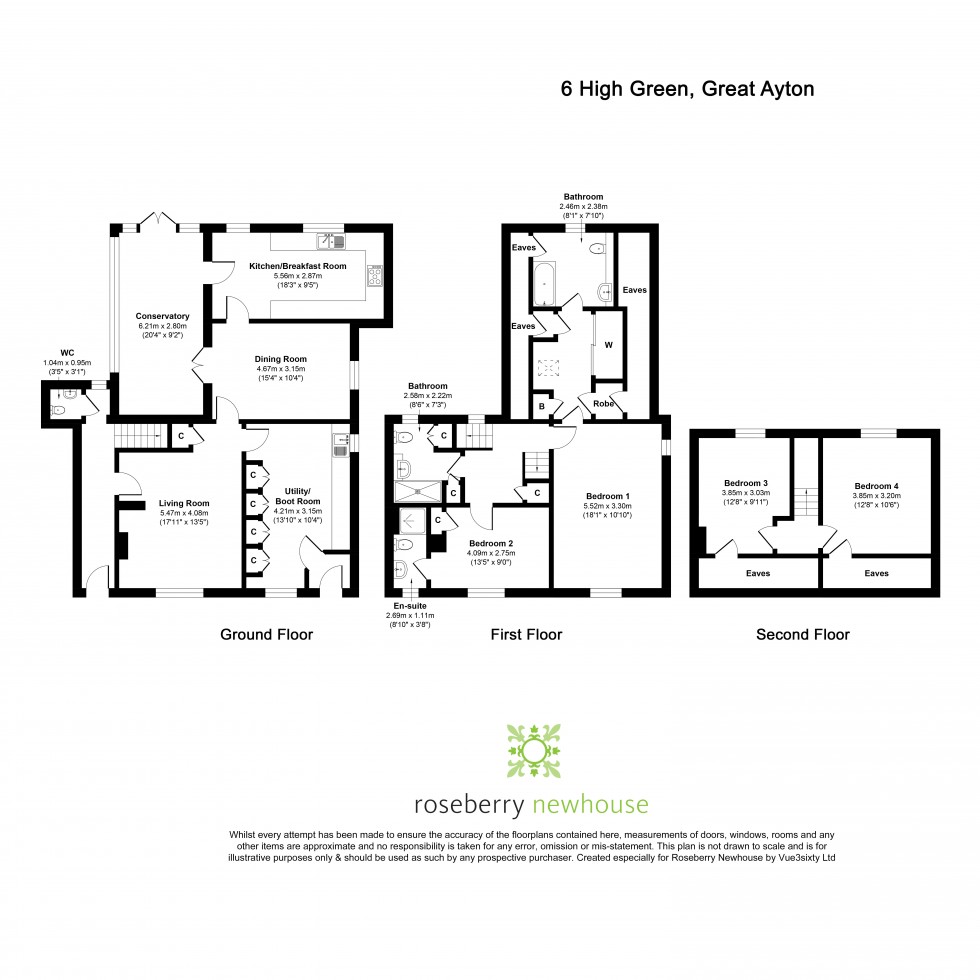 Floorplan for Great Ayton, Middlesbrough