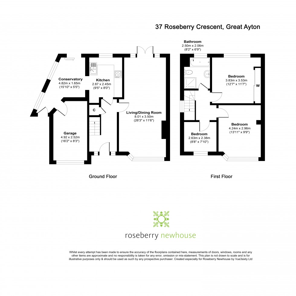 Floorplan for Great Ayton, Middlesbrough