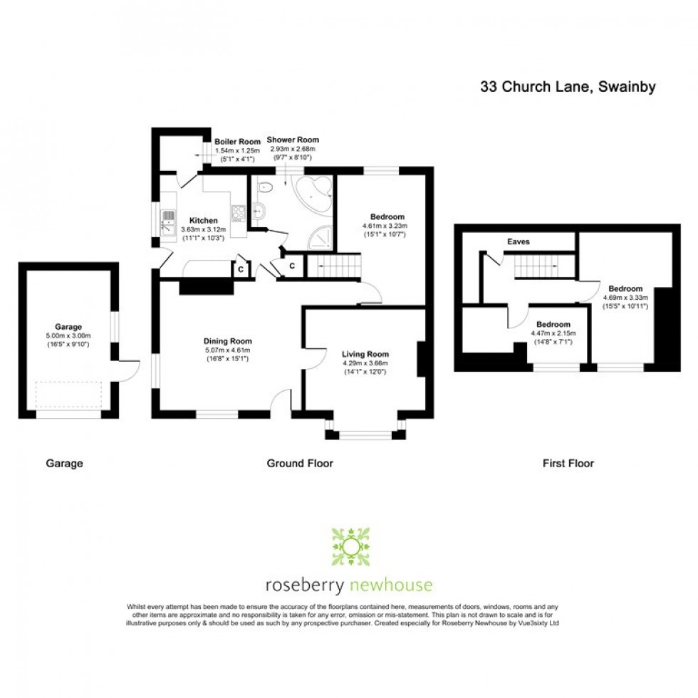 Floorplan for Swainby, Northallerton