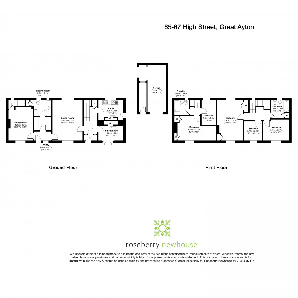 Floorplan for Great Ayton, Middlesbrough