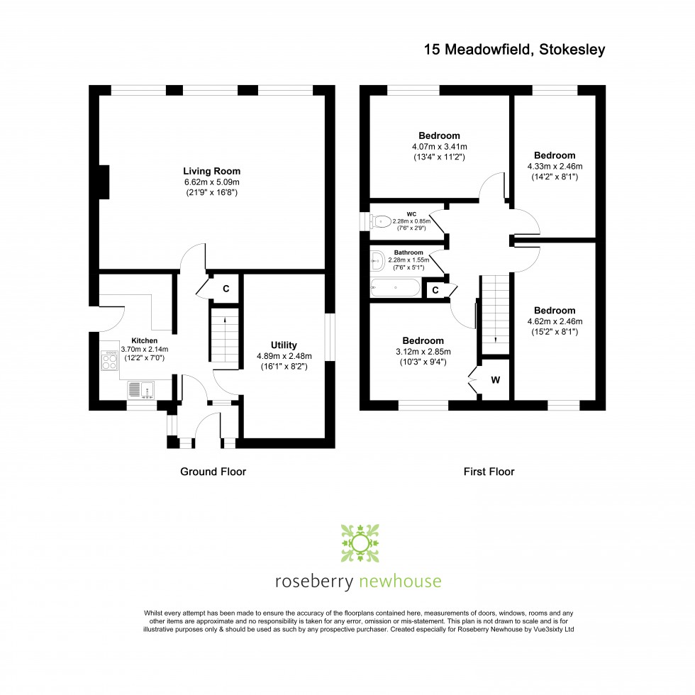 Floorplan for Stokesley, North Yorkshire