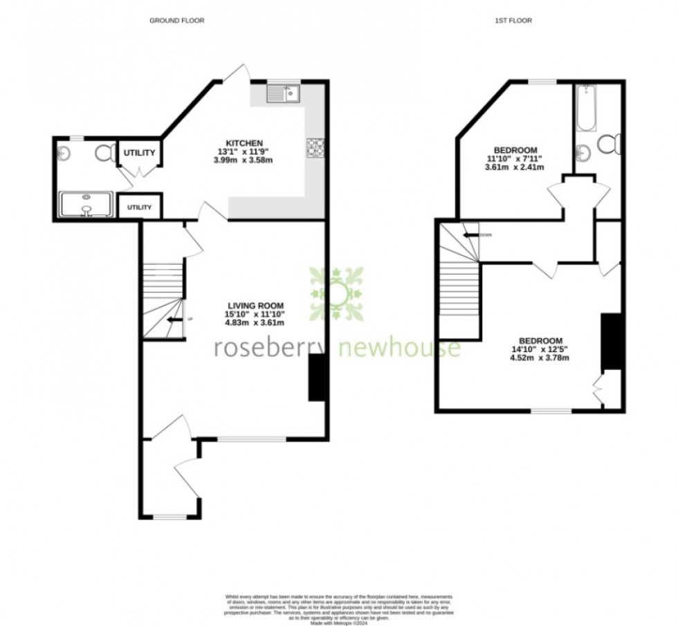 Floorplan for Great Broughton, Middlesbrough, North Yorkshire