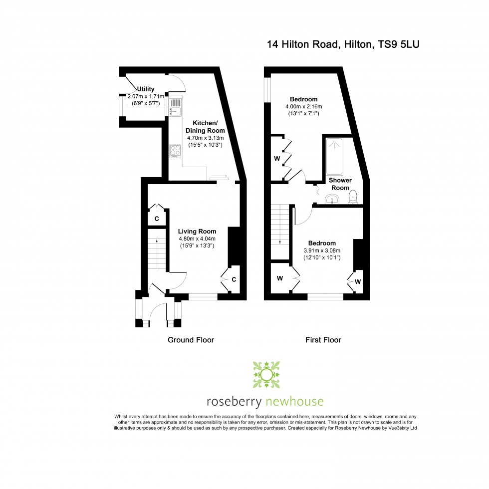 Floorplan for Seamer, North Yorkshire