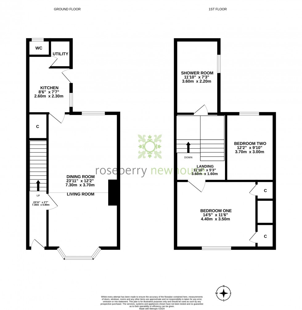 Floorplan for Great Ayton, Middlesbrough, North Yorkshire