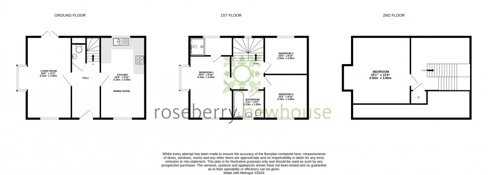 Floorplan for Hutton Rudby, Yarm, North Yorkshire