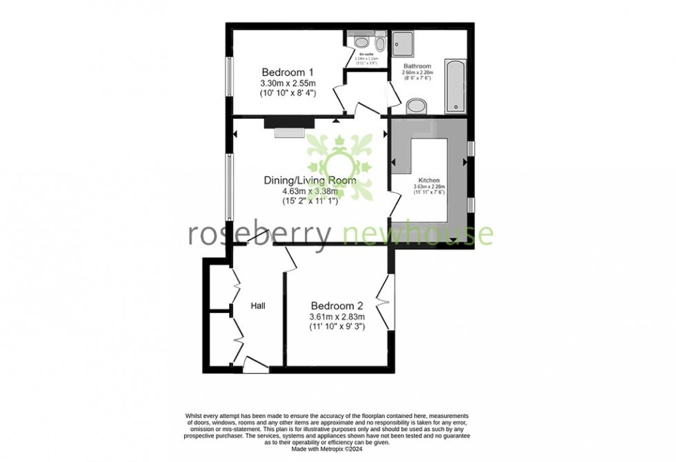 Floorplan for Stokesley, Middlesbrough, North Yorkshire