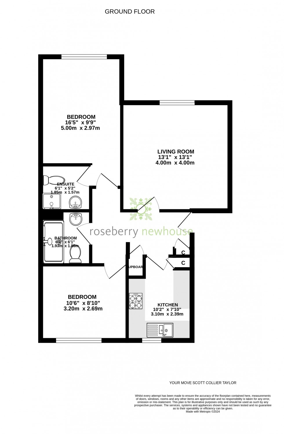 Floorplan for Great Ayton, Middlesbrough, North Yorkshire