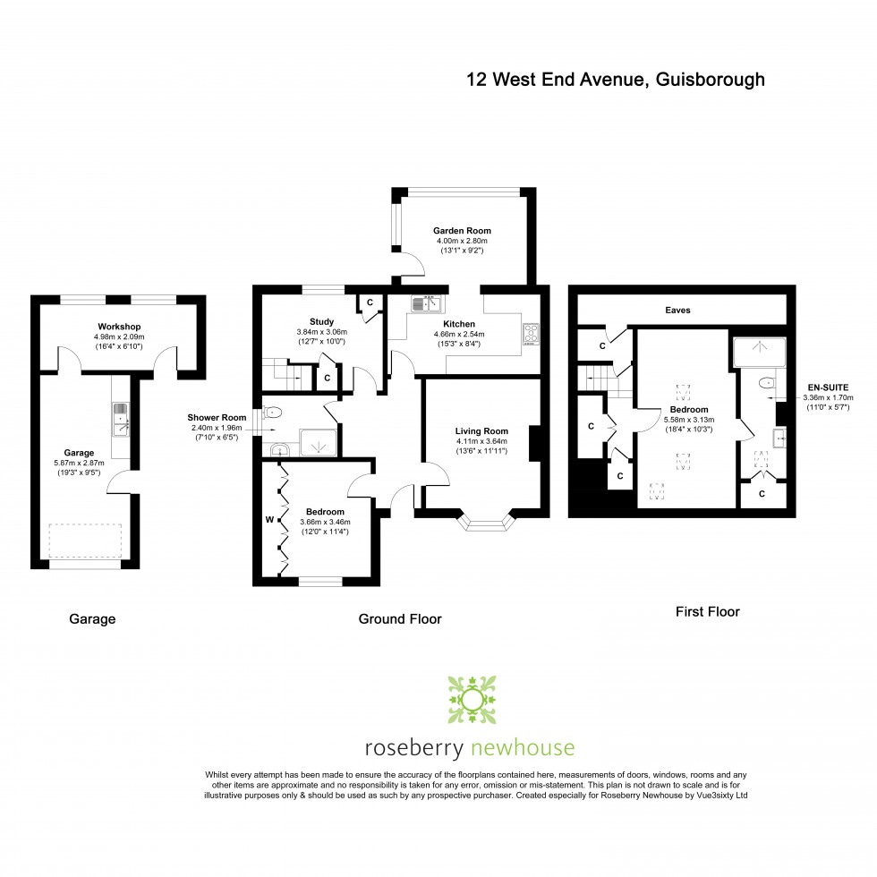 Floorplan for Guisborough, North Yorkshire