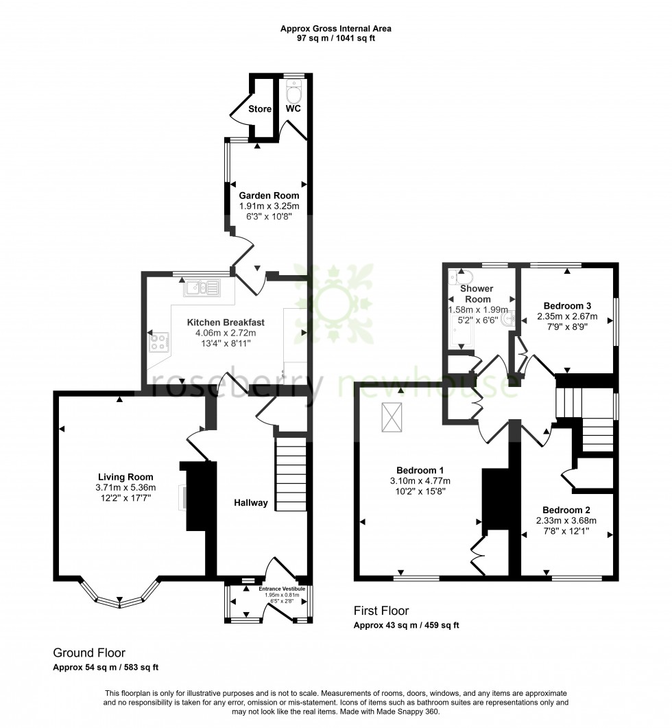 Floorplan for Great Ayton, Middlesbrough, North Yorkshire