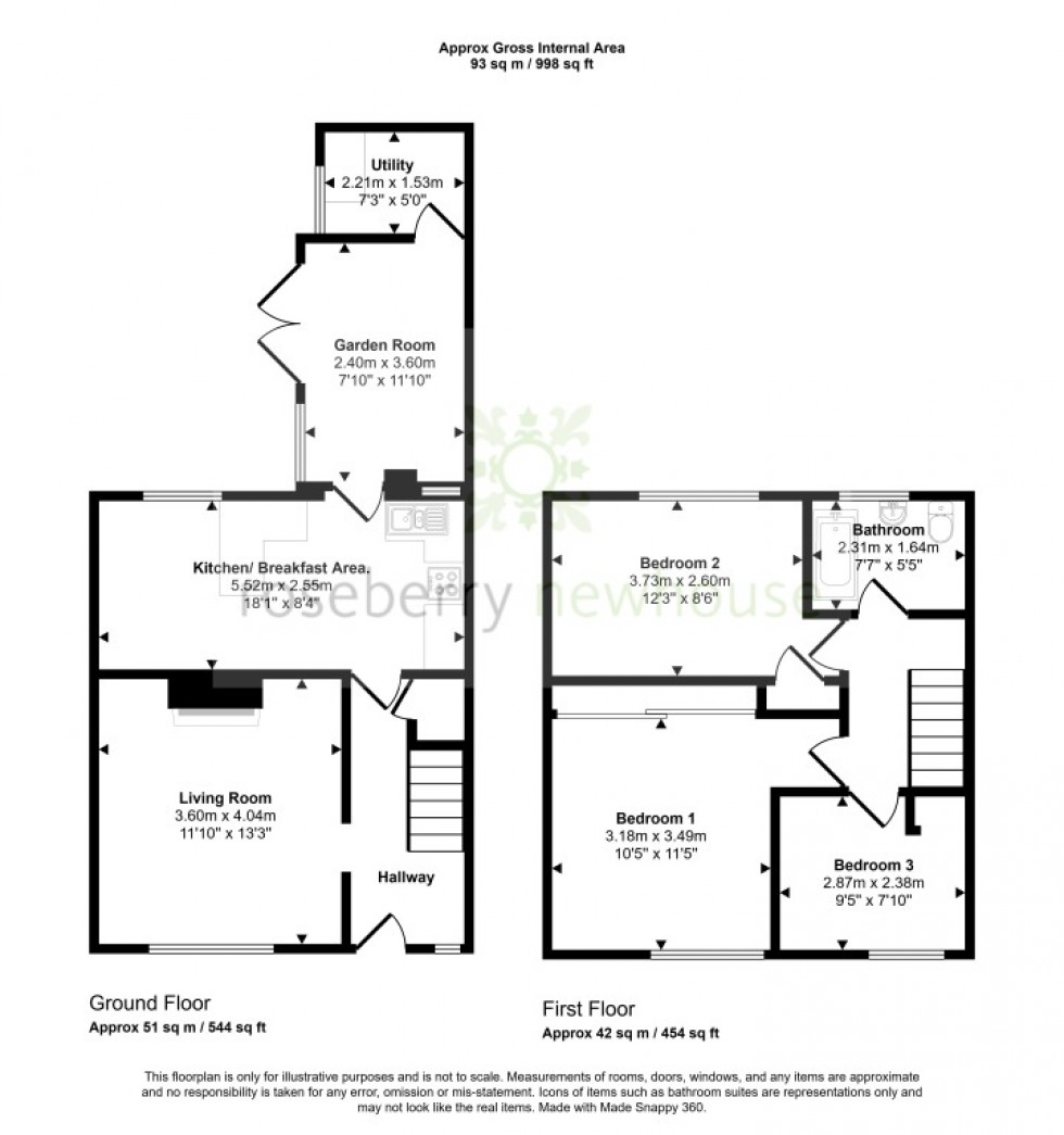 Floorplan for Great Ayton, Middlesbrough, North Yorkshire