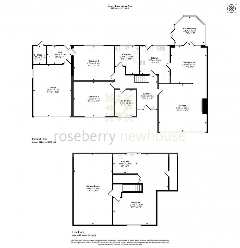 Floorplan for Hilton, North Yorkshire