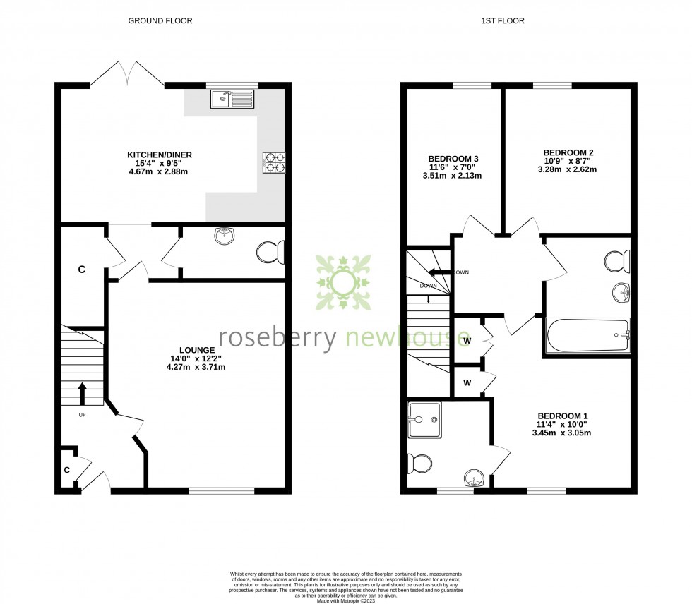 Floorplan for Hemlington