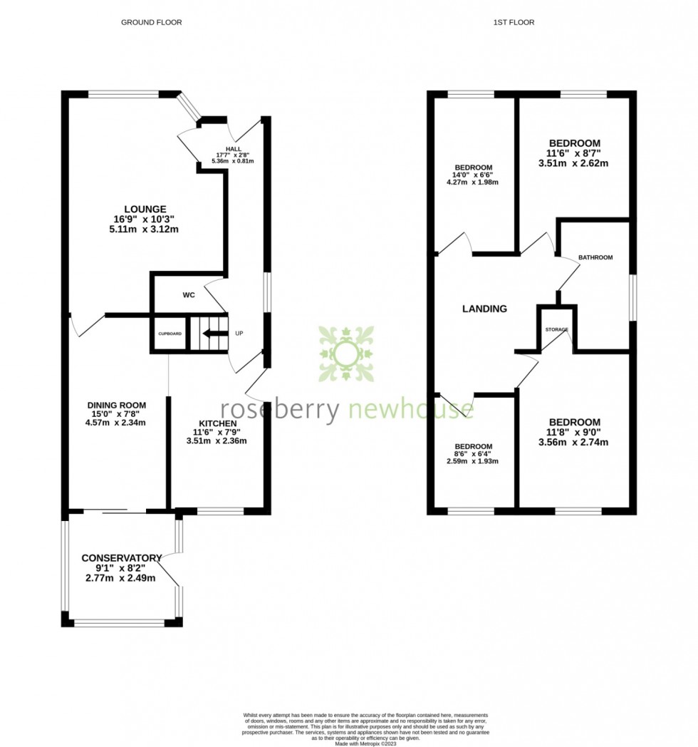 Floorplan for Ingleby Barwick, Thornaby