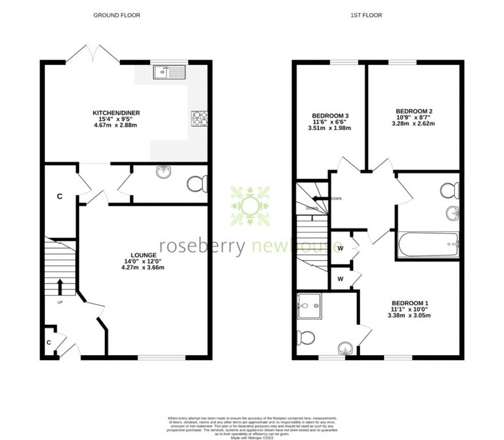 Floorplan for Yarm