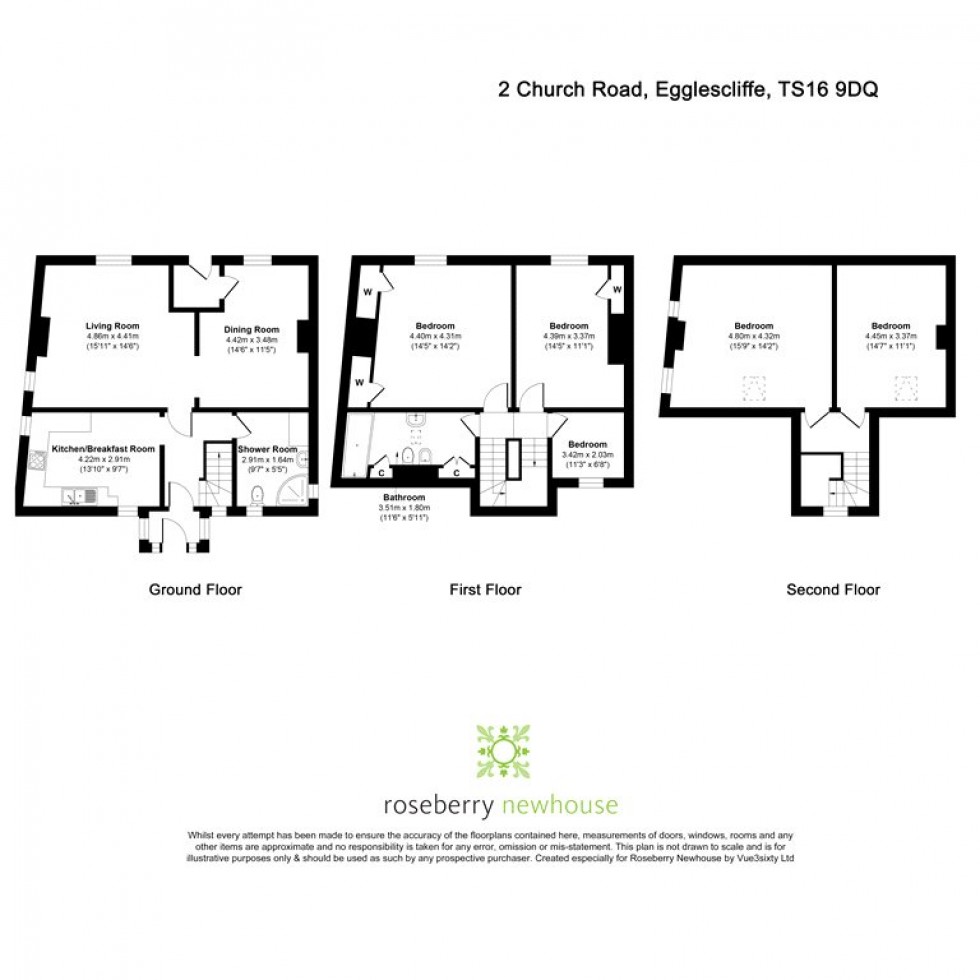 Floorplan for Egglescliffe