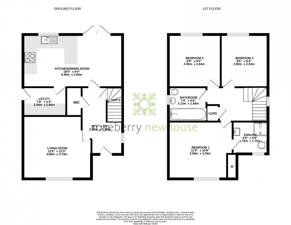 Floorplan for Stockton-on-Tees