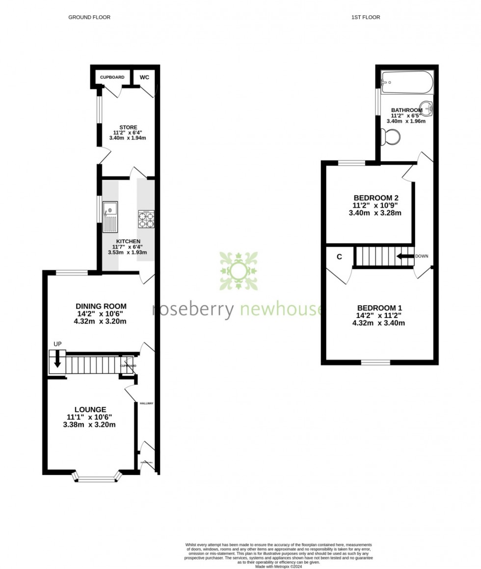 Floorplan for Norton