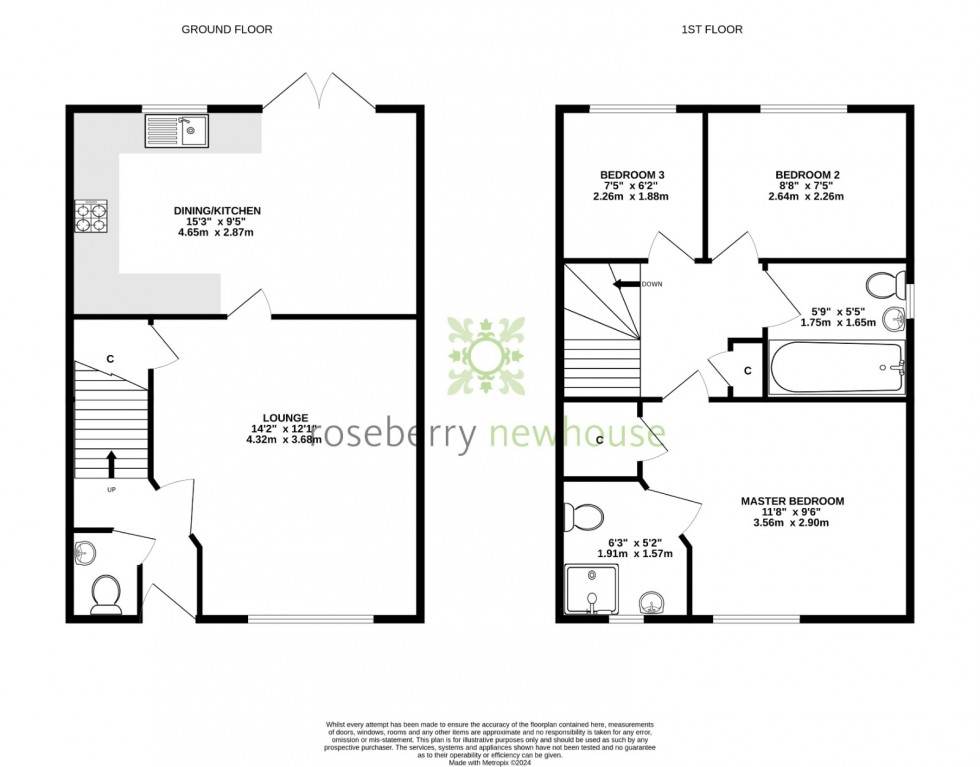 Floorplan for Ingleby Barwick, Thornaby