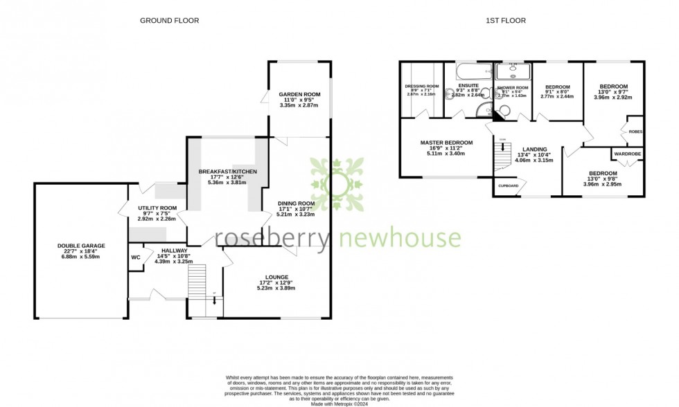 Floorplan for Yarm, Durham