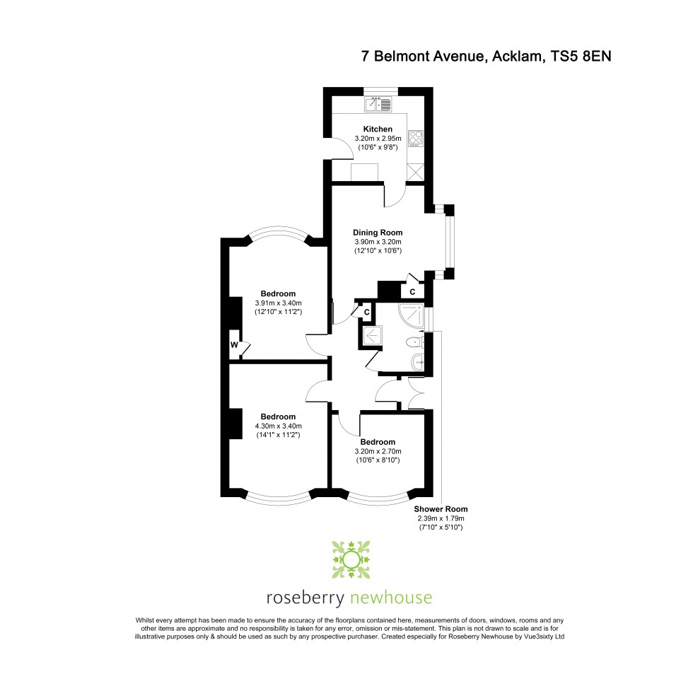 Floorplan for Acklam