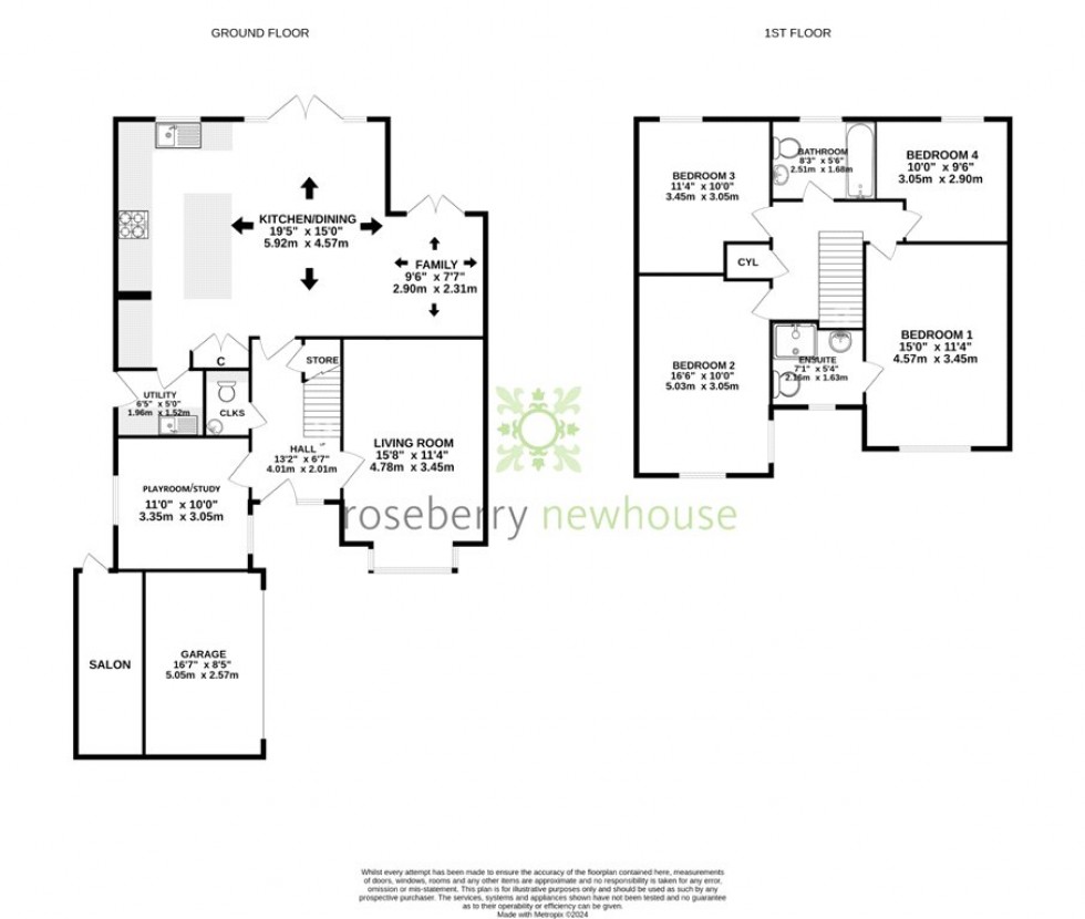 Floorplan for Yarm