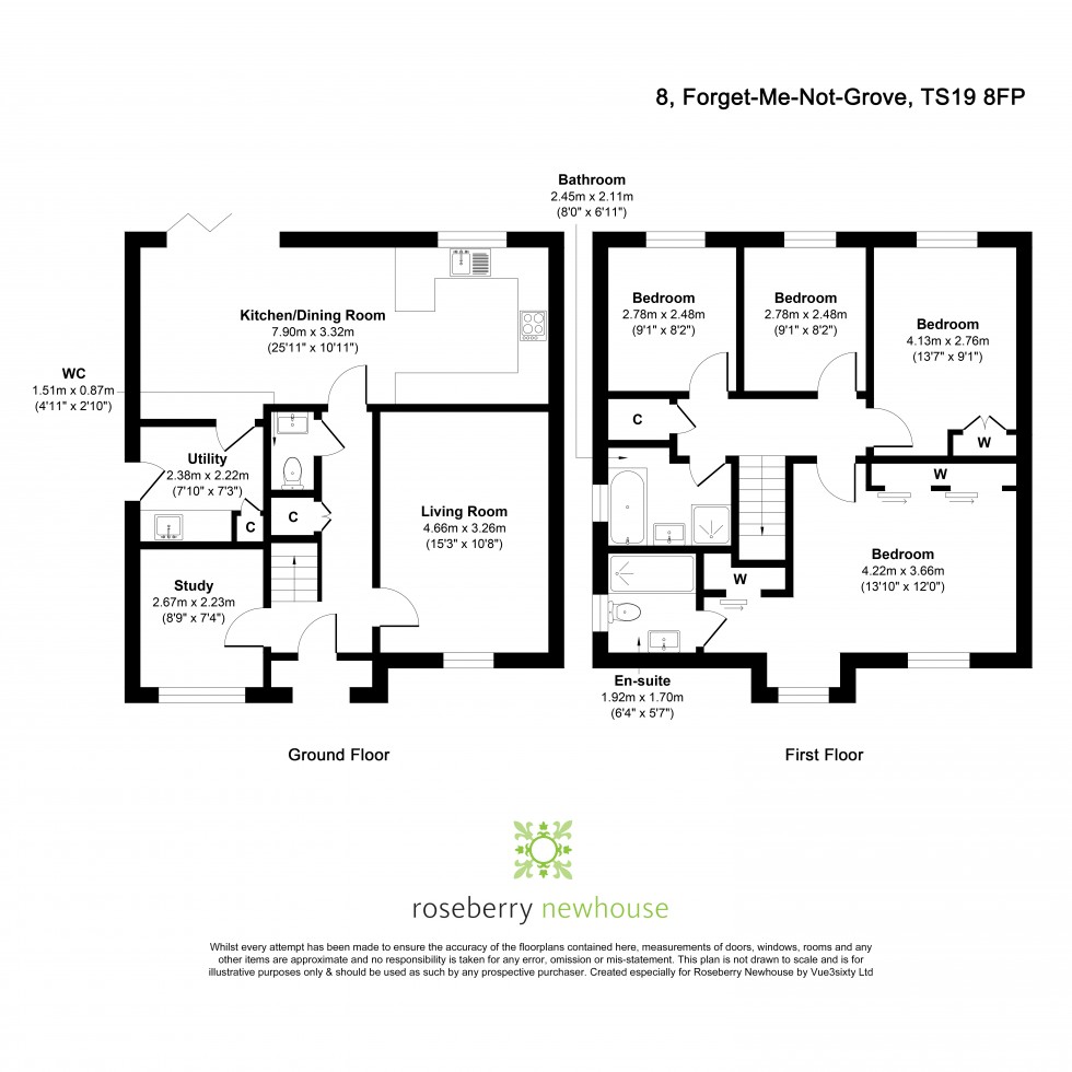 Floorplan for Stockton-on-Tees