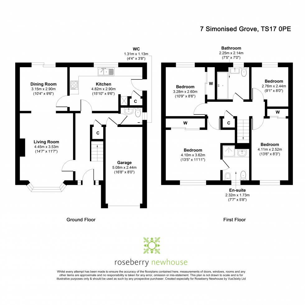 Floorplan for Ingleby Barwick, Thornaby