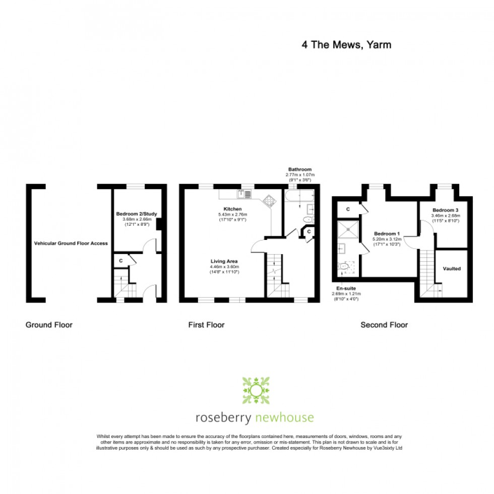 Floorplan for Bentley Wynd, Yarm