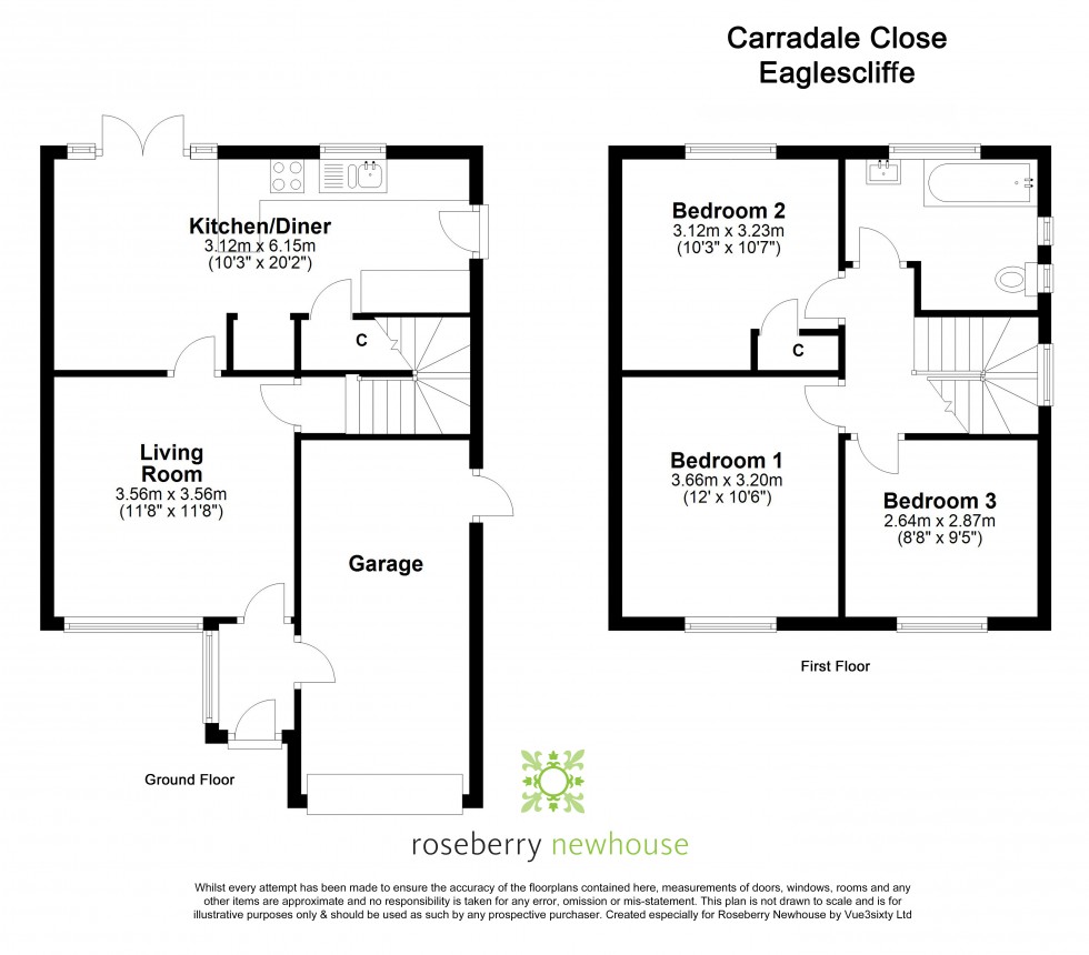 Floorplan for Eaglescliffe