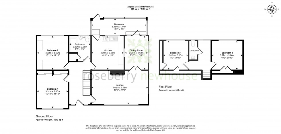 Floorplan for Kirklevington, Yarm